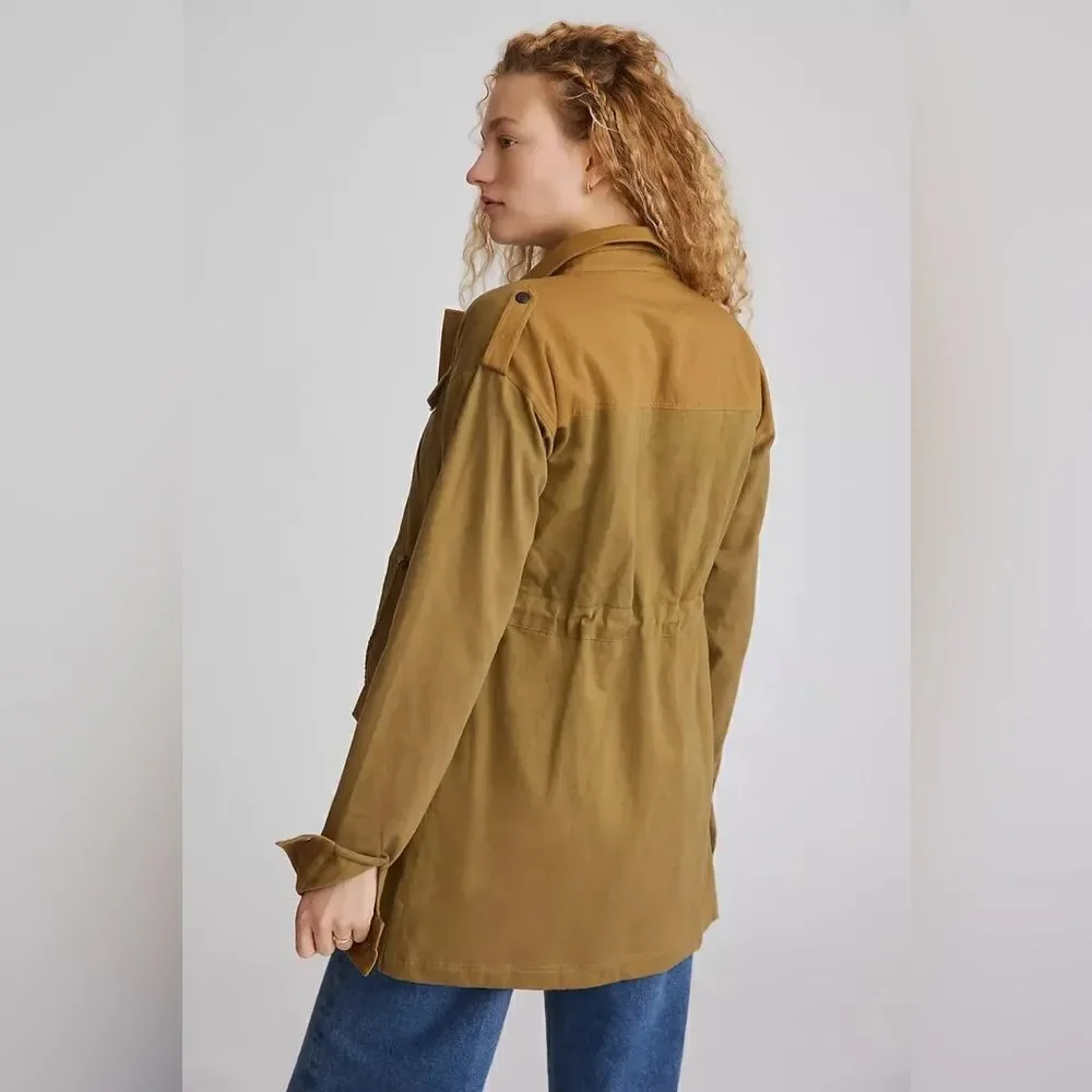 Anthropologie Cleobella Organic Cotton Honey Peyton Utility Jacket Size XS - Picture 4 of 13